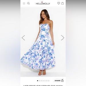 “ Her Best ‘fit strapless maxi dress” from hello molly